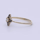 Black Diamond Ring-Astartelux Jewelry Handmade Sustainable Jewelry