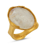 Moonstone Ring-Astartelux Jewelry Handmade Sustainable Jewelry