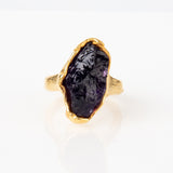 Rough Amethyst Ring