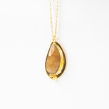 Quartz Pendant-Astartelux Jewelry Handmade Sustainable Jewelry
