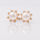 Pearls Black Ring