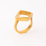 Rhombus Diamond Ring