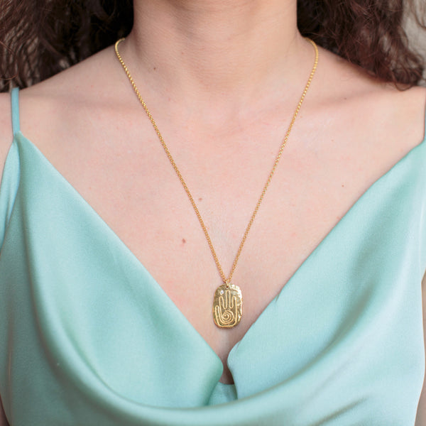 Ashley Necklace-Astartelux Jewelry Handmade Sustainable Jewelry