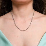 Labradorit Necklace-Astartelux Jewelry Handmade Sustainable Jewelry