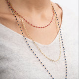 Natural stones Chain-Astartelux Jewelry Handmade Sustainable Jewelry