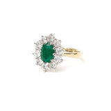 Emerald Diamond Ring