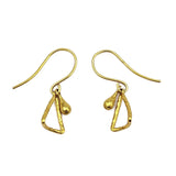 Oblique Triangle Earring