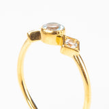 Light Blue Topaz Ring