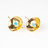 Turquoise Earring-Astartelux Jewelry Handmade Sustainable Jewelry