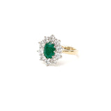 Emerald Diamond Ring