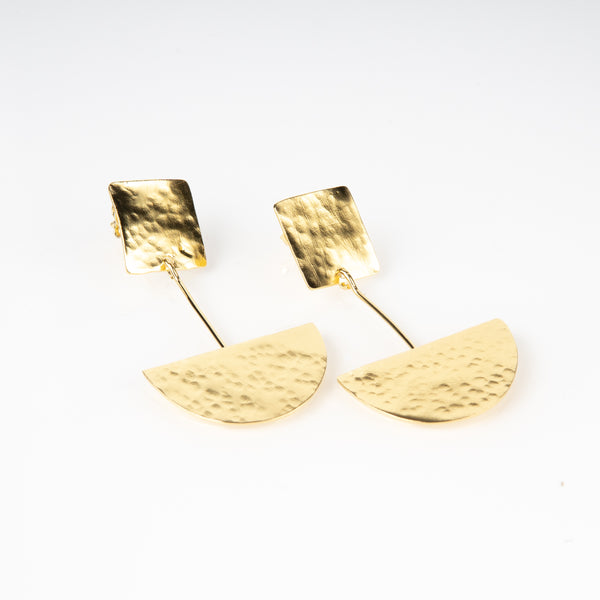 Neoantic U Earring-Astartelux Jewelry Handmade Sustainable Jewelry