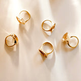 Rhombus Diamond Ring