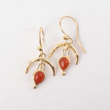 Carnelian Astarte Earrings