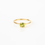 Light Peridot Ring