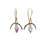 Moon star Earrings