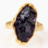 Rough Amethyst Ring