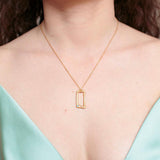 The Gate Necklace-Astartelux Jewelry Handmade Sustainable Jewelry