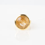 Rutile Quartz Ring