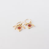 Carnelian Astarte Earrings