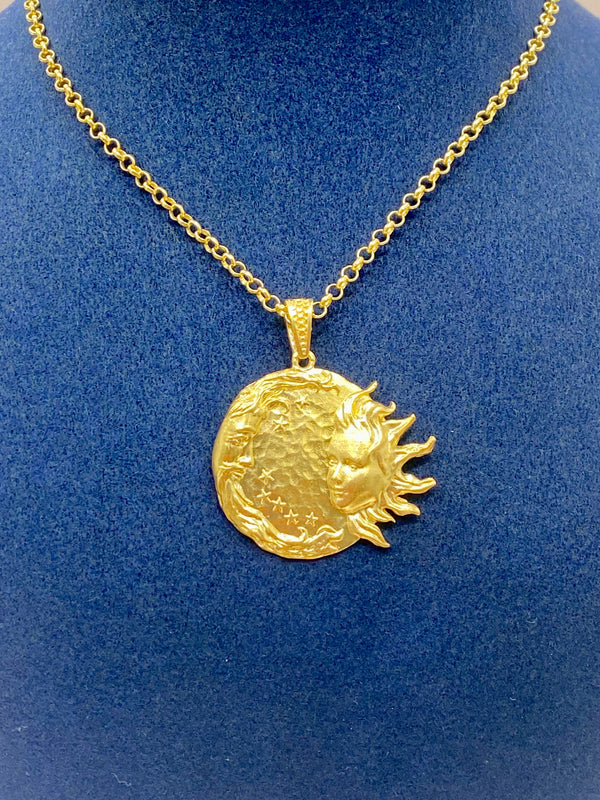 Moon and Sun Pendant
