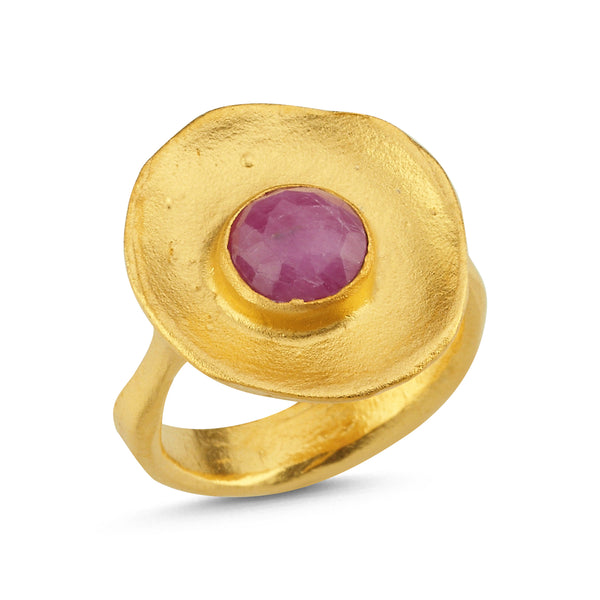 Tourmaline Ring-Astartelux Jewelry Handmade Sustainable Jewelry