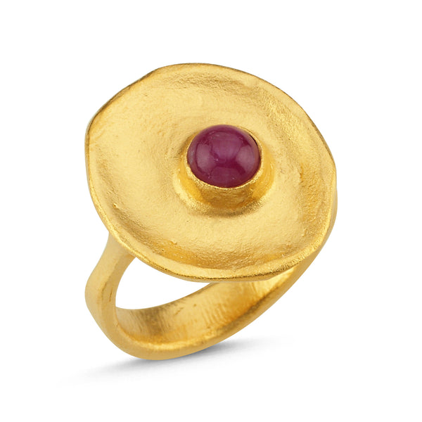 Tourmaline Ring-Astartelux Jewelry Handmade Sustainable Jewelry