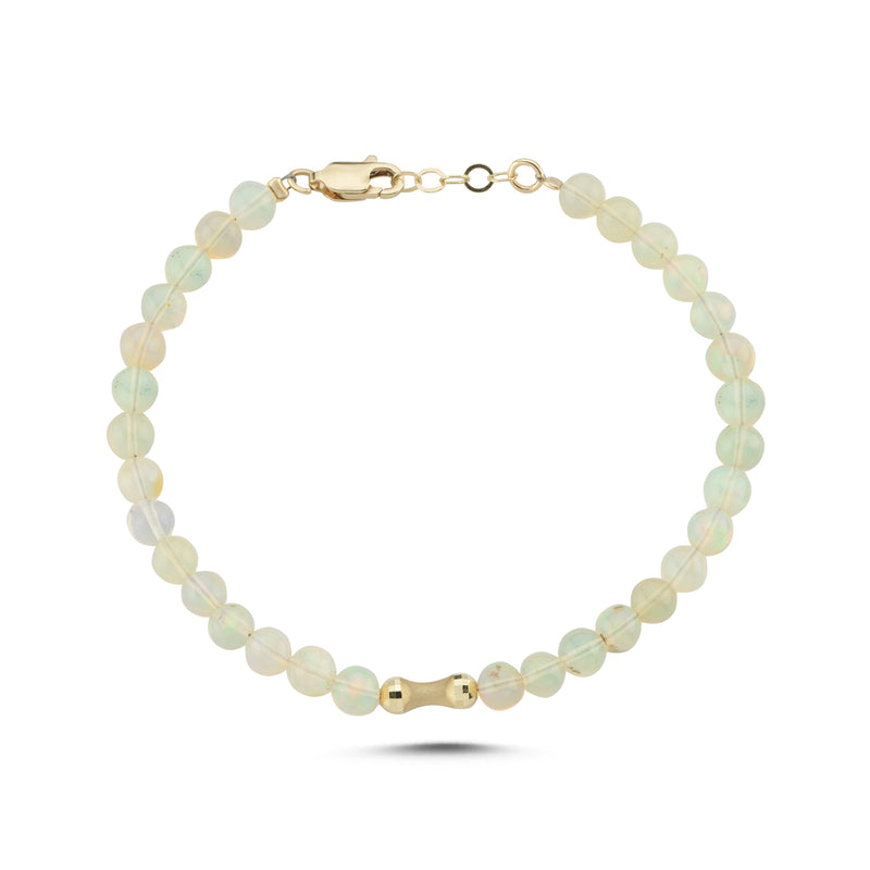 Opal Gold Bracelet