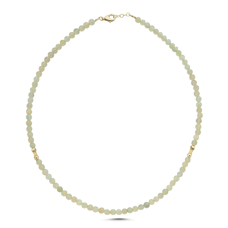 Opal Gold Necklace