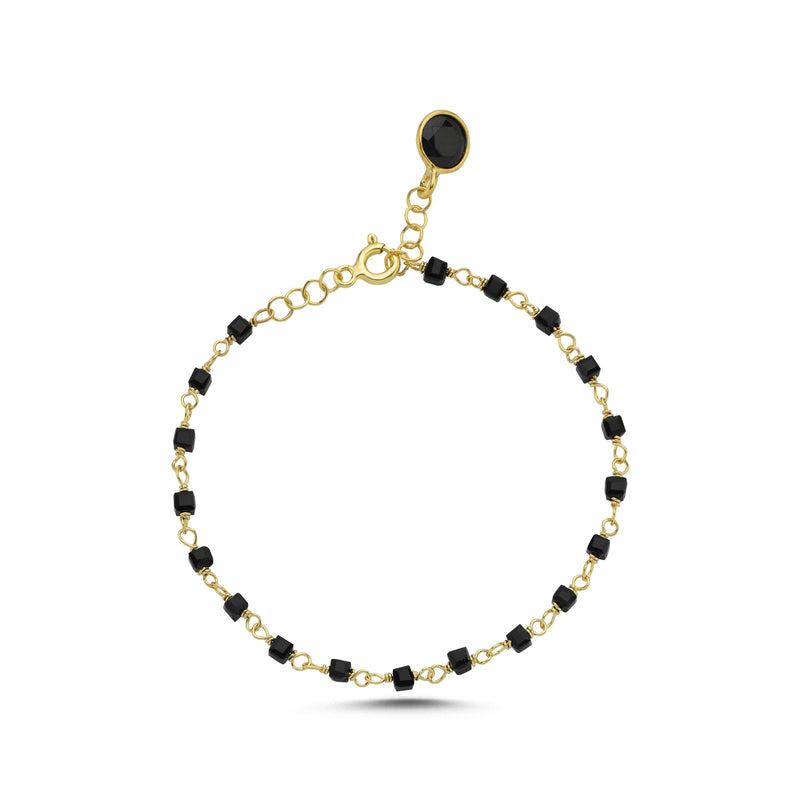 Black Stone Bracelet
