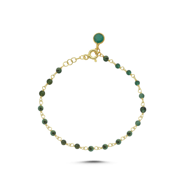 Green Gem Bracelet