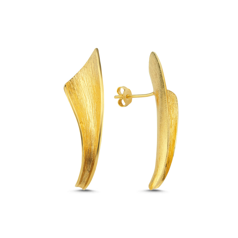 Sculpted Arc Earrings