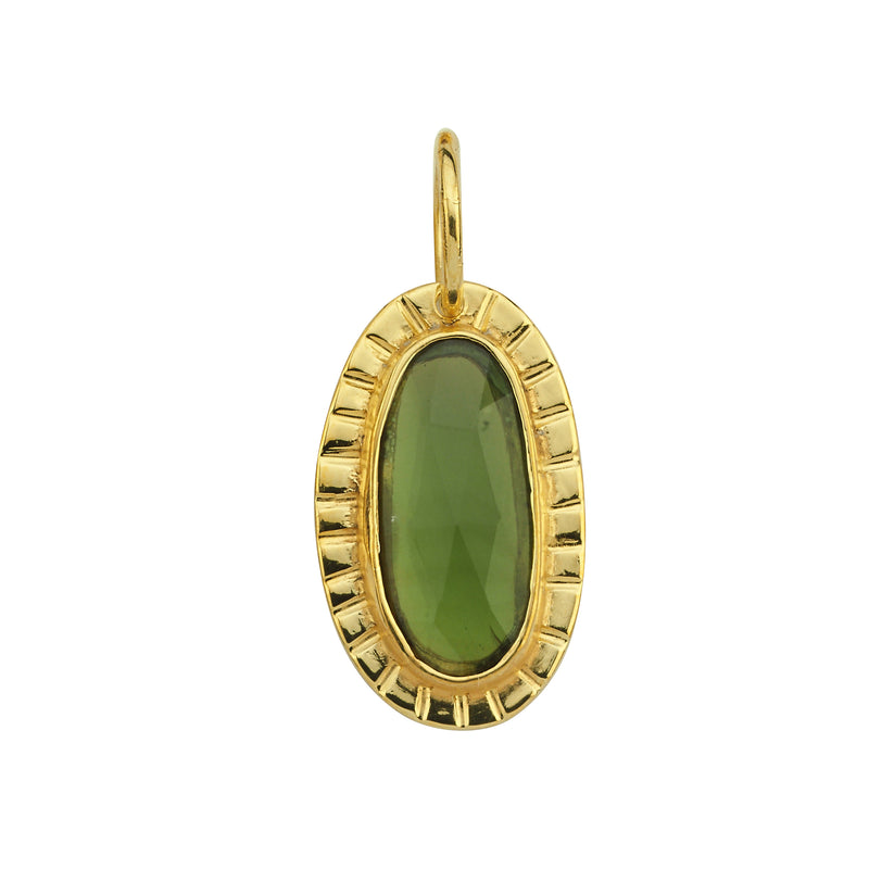 Green Tourmaline Pendat