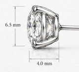Diamond Stud Earrings 2.00ct in 18ct White Gold