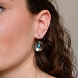 Turquoise Earring-Astartelux Jewelry Handmade Sustainable Jewelry