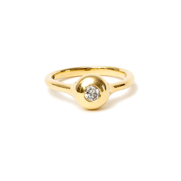 Dilecta Ring 18K Recycled Gold Diamond