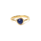 Sapphire Ring 18 K Recycled Gold